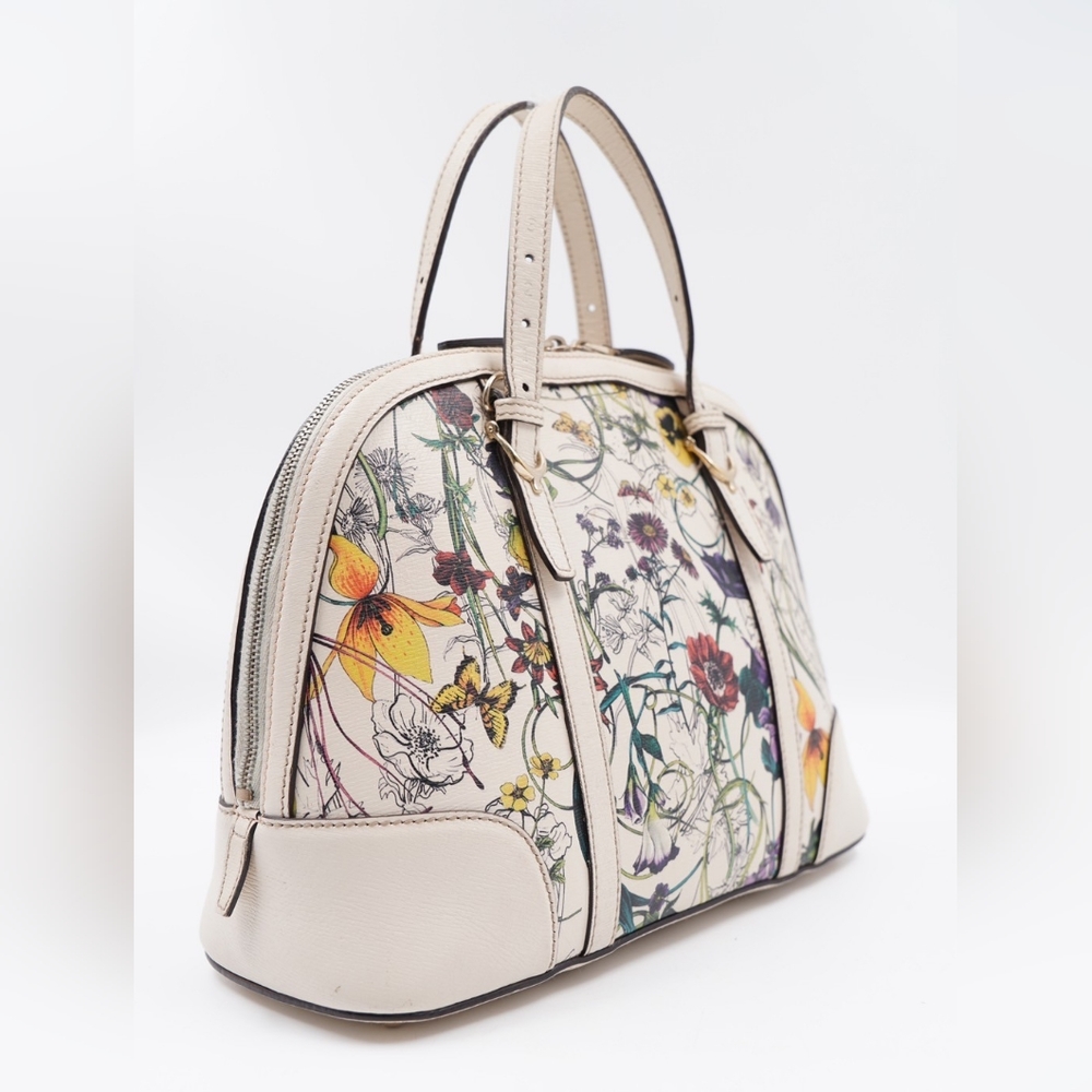 SOLD ❌❌ EUC GUCCI Flora Infinity Top Handle Dome Bag - Picture 2 of 15